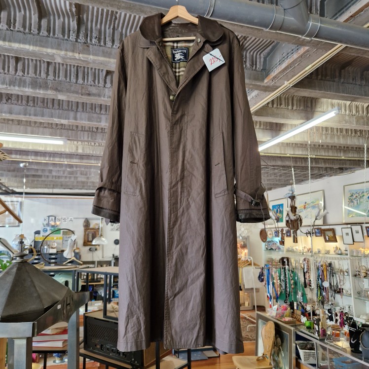 Burberry's lange jas trenchcoat XL