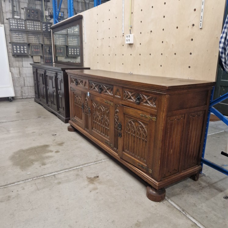 Antiek dressoir - Afbeelding 4