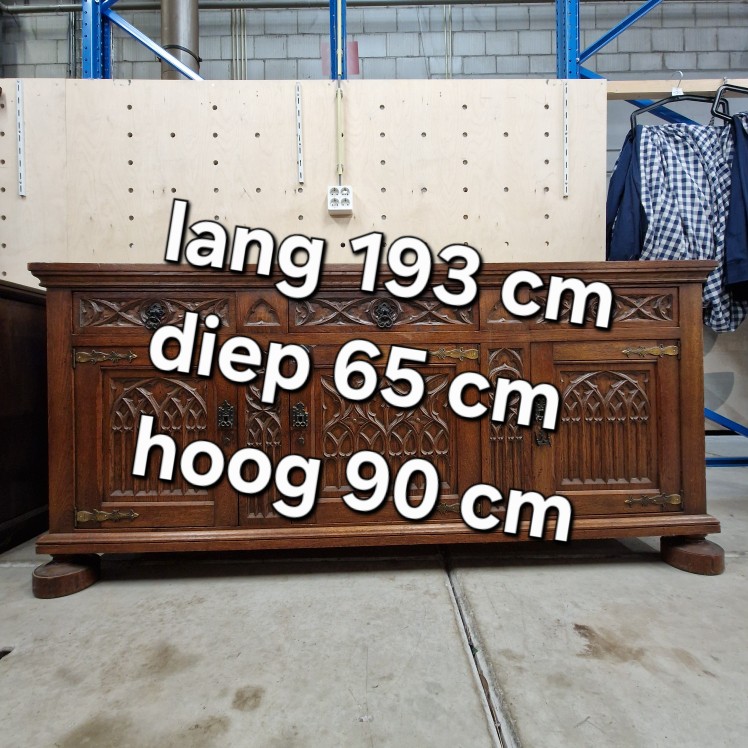 Antiek dressoir - Afbeelding 3