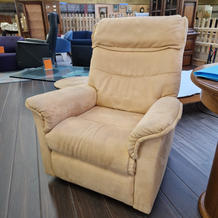 Fauteuil creme-kleur