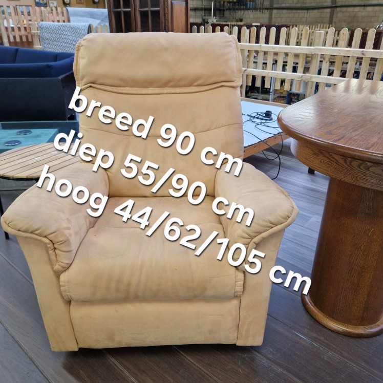 Fauteuil creme-kleur - Afbeelding 4