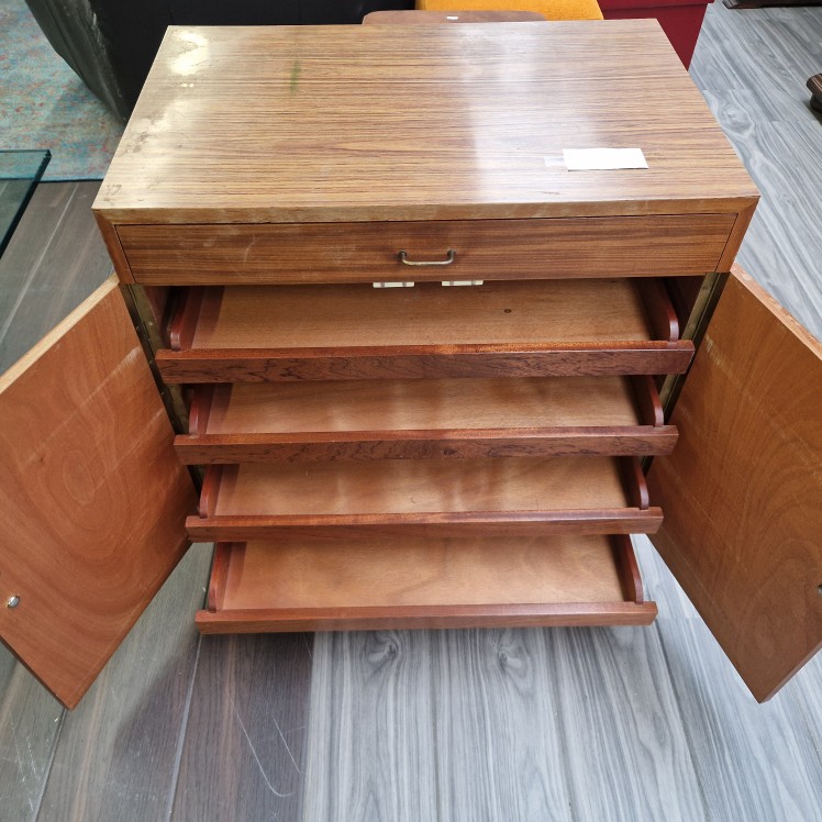 Vintage jaren 70 ladenkastje - Retro design - Afbeelding 3