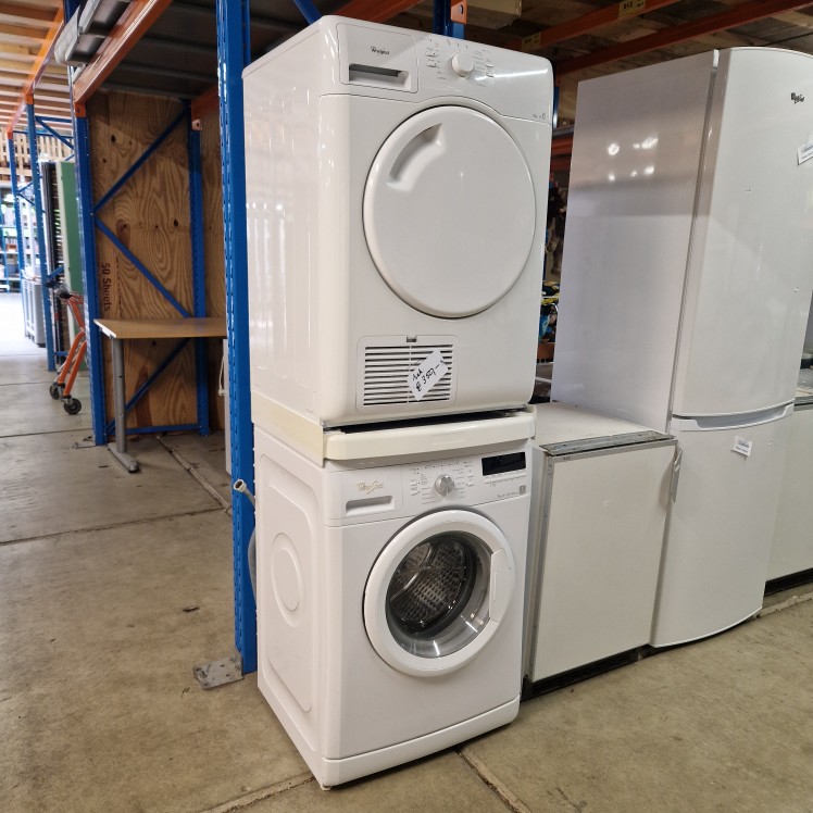 Whirlpool wasmachine en droger set - 7kg