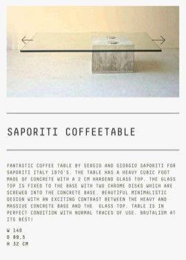 Saporiti Salontafel - Afbeelding 4