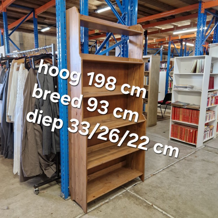 IKEA Leksvik Boekenkast - Massief Grenenhout - Afbeelding 3