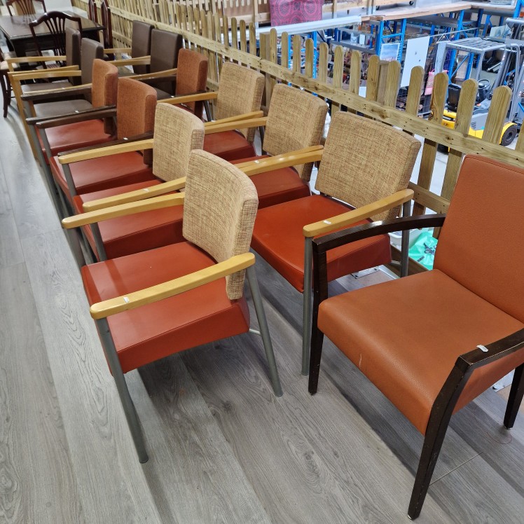 Comfortabele stoelen met armleuningen - Diverse kleuren - Afbeelding 9
