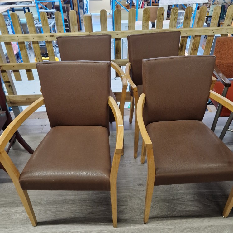 Comfortabele stoelen met armleuningen - Diverse kleuren - Afbeelding 7