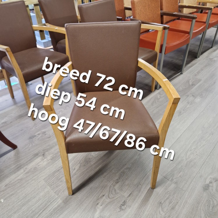 Comfortabele stoelen met armleuningen - Diverse kleuren - Afbeelding 5