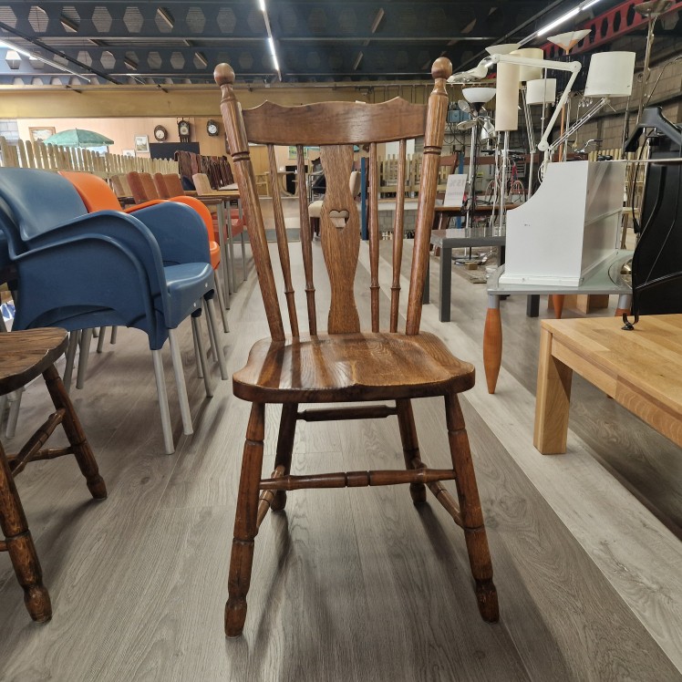 4 Boeren stoelen van hout - Afbeelding 4